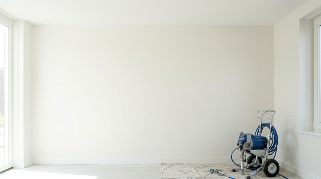 Airless spuitwerk Groningen specialist: strakke wandafwerking door Verf en Zo B.V.