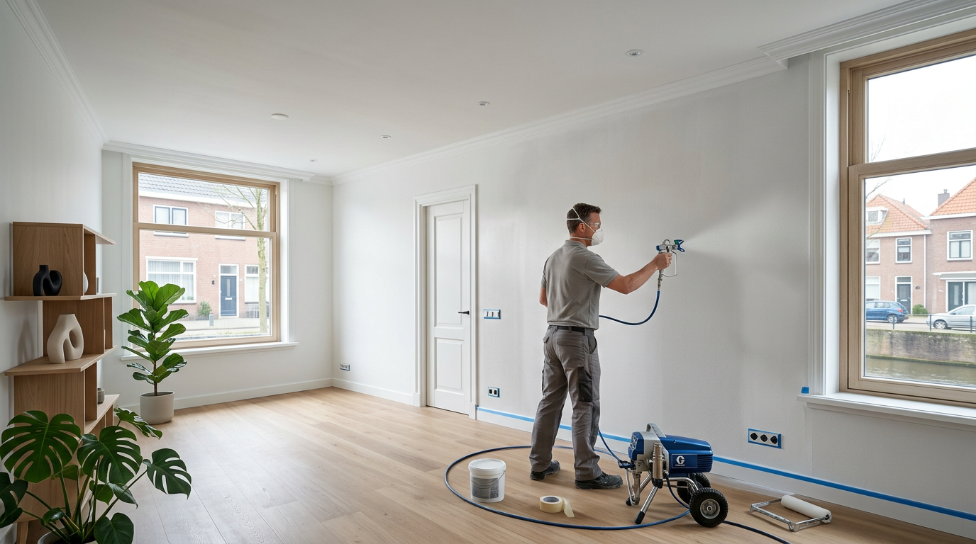 Wat kost latex spuiten in Groningen? Professionele prijsindicatie voor uw project.